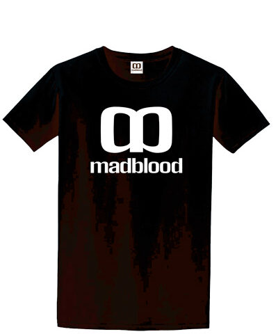 camiseta negra madblood